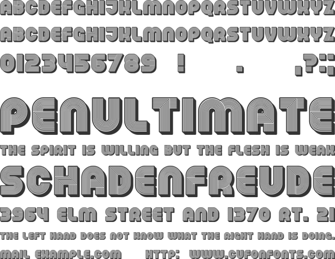 Question font preview