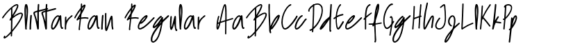 BlittarRain font download