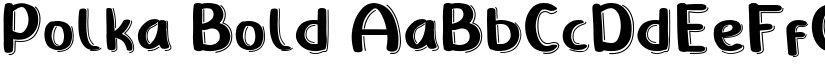 Polka Bold font