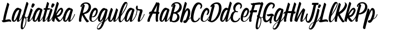Lafiatika font download