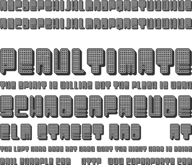 Diversity font preview