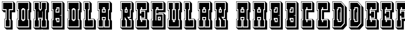 Tombola Regular font
