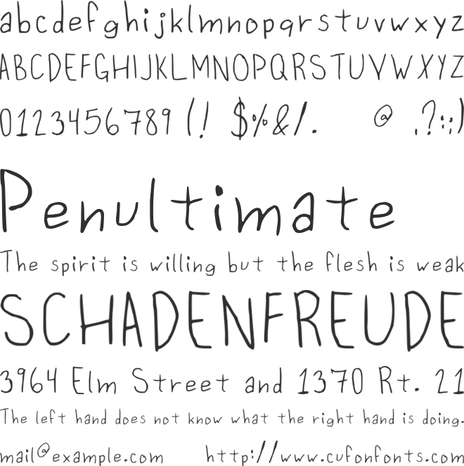 Sour Cream And Onion font preview