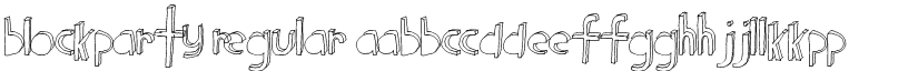 BlockParty font download