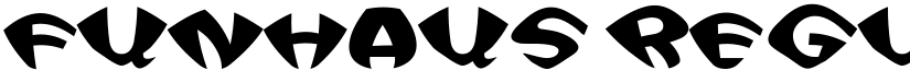 FunHaus Regular font
