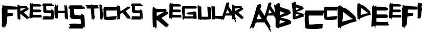 FreshSticks font download