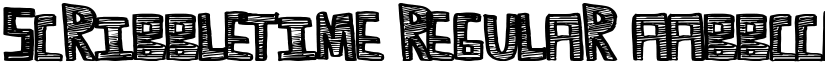 ScribbleTime Regular font