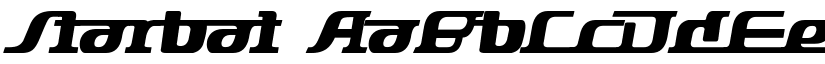 Starbat font