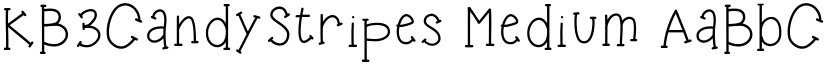KB3CandyStripes font download