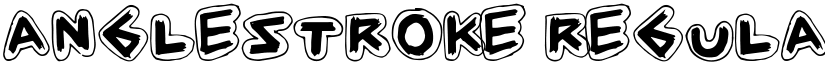AngleStroke Regular font