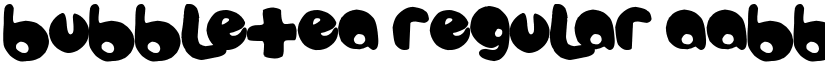 bubbletea Regular font