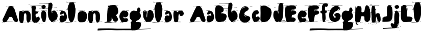Antibalon Regular font
