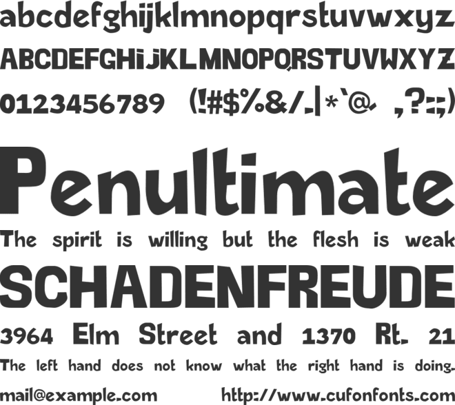 Paris Je T'Aime font preview