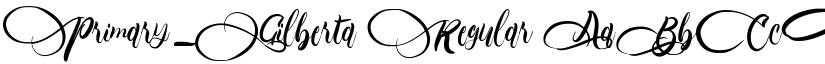 Primary_Gilberta font download