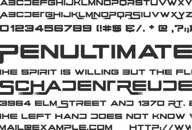 Stars Fighters Upright font preview