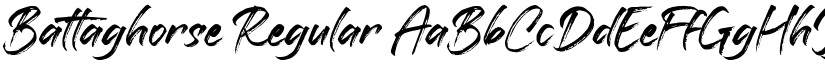 Battaghorse font download