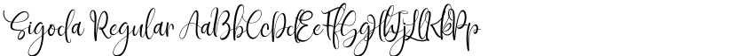 Sigoda font download