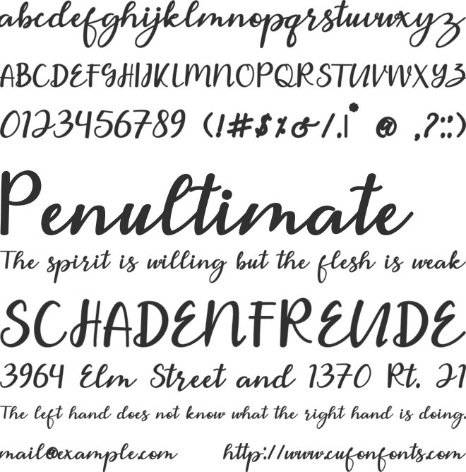 fablus font preview