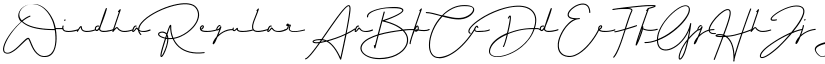 Windha Regular font