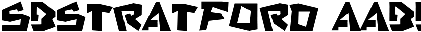SBStratford font