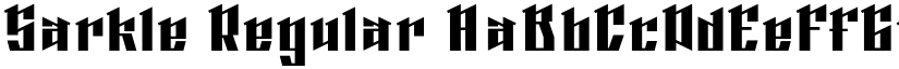 Sarkle Regular font