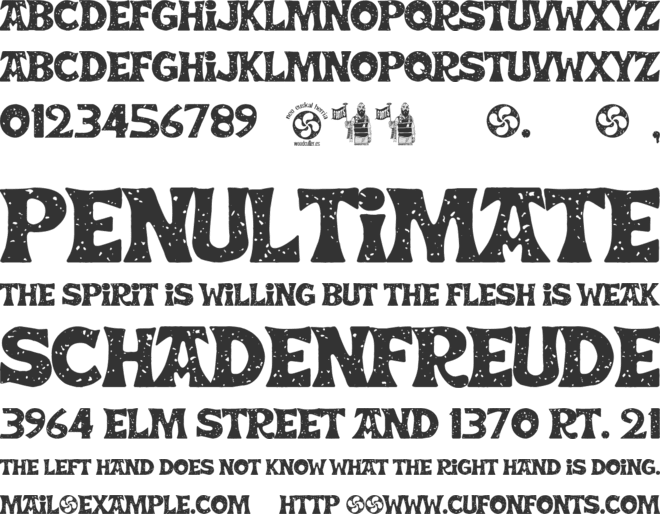 Neo Euskal Herria font preview