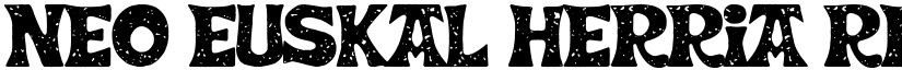 Neo Euskal Herria Regular font