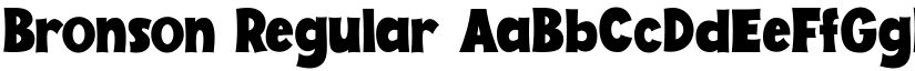 Bronson font download