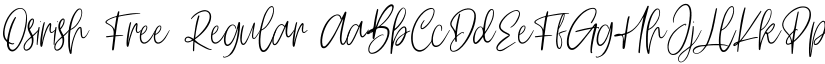 Osirish Free Regular font