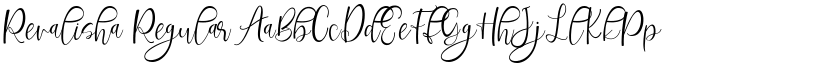 Revalisha font download