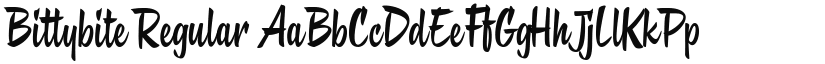 Bittybite font download