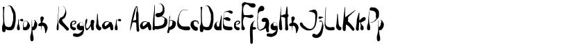Droph- font download