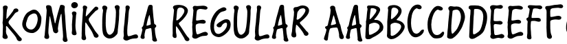 Komikula font download
