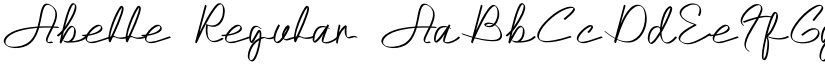 Abelle Regular font