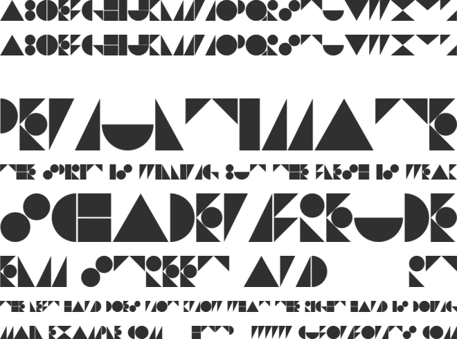St Bookashade font preview