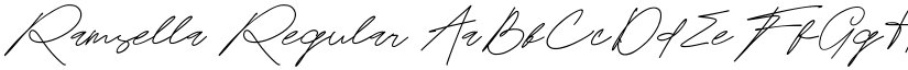 Ramsella Regular font
