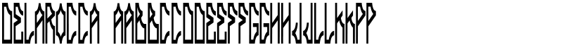 Delarocca font download