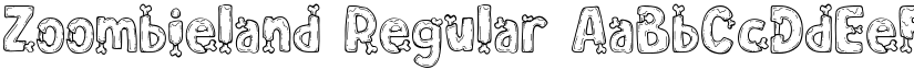 Zoombieland Regular font