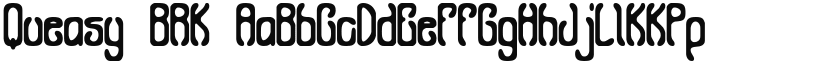 Queasy BRK font download