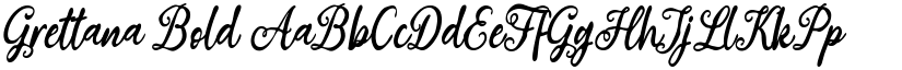 Grettana Bold font