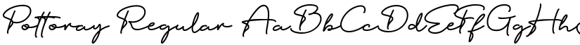 Pottoray font download