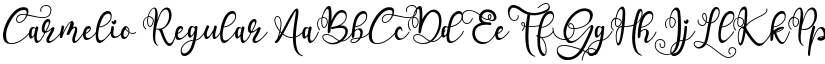 Carmelio font download