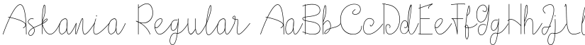 Askania Regular font
