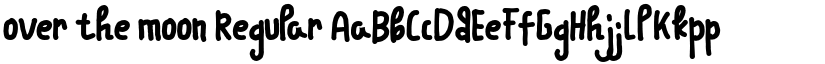 over the moon font download