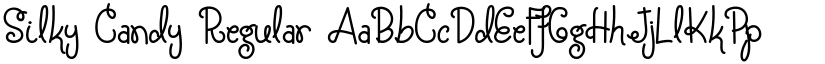 Silky Candy Regular font