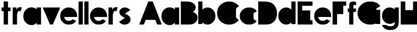 travellers font