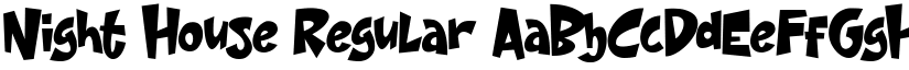 Night House Regular font