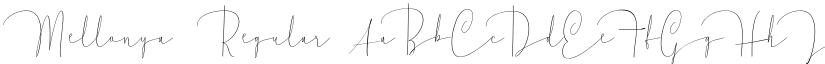 Mellonya font download