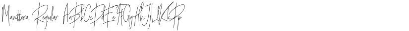 Manttera font download