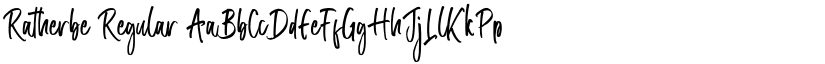 Ratherbe font download